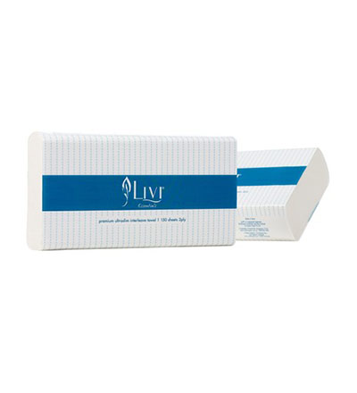 Livi Essentials ultraslim towel - Pkts 16
