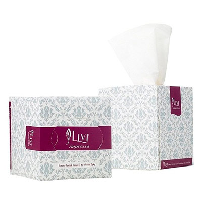 LIVI Impressa 3 Ply Soft Facial Tissues