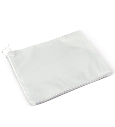 12 Long White Bag Pkt 500