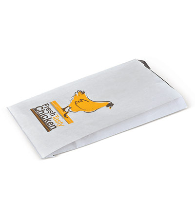 Printed Foil Lined Chicken Bag Ex Lge Pkt 250