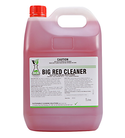 Big Red Cleaner. 5lt or 15lt