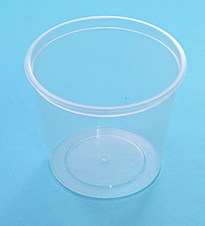 Round Container - Clear 150ml - Pkt 50 