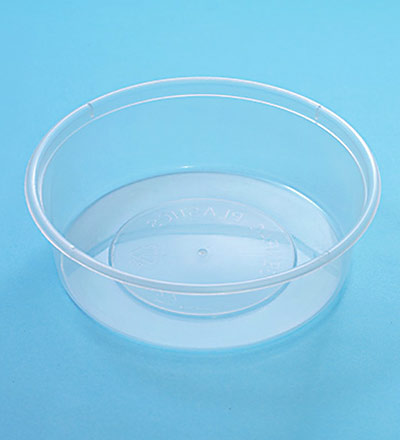 Round Container - Clear 220ml  Pkt 50 
