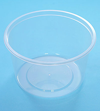 Round Container - Clear 500ml  Pkt 25