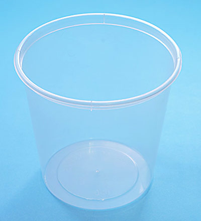 Round Container - Clear 850ml  Pkt 25 