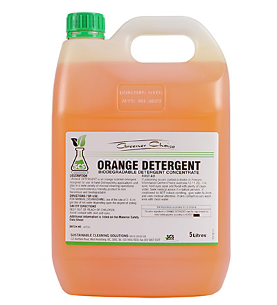Orange Detergent. 5lt or 15lt