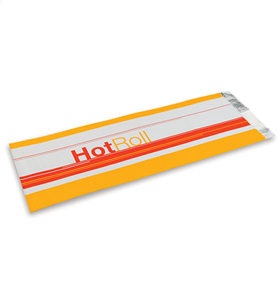 Printed Foil Lined Hot Roll Bag Pkt 500