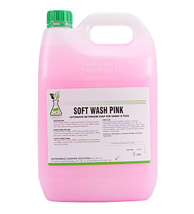 Soft Wash Pink Bathroom Soap. 5lt or 15lt