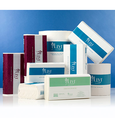 Livi Essentials compact towel 150s - Pkts 16