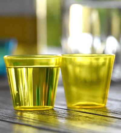 Disposable Shot Glass Yellow 30ml - Pkt. 25 