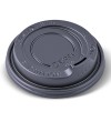 12-16-20oz Ripple Cup Lid Black Ctn 1000