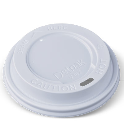 12/16oz Eco Hot Cup Lid White Ctn 1000