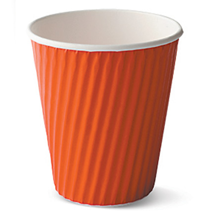 12oz Ripple Cup Red Ctn 1000