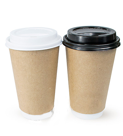16oz Double Wall Cup Brown Ctn 500