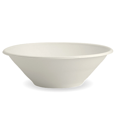 32oz Bio Cane Bowl White - 400ctn 