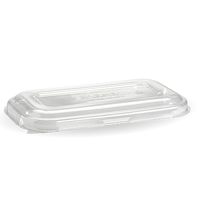 500 & 600ml  PET Rect. Lid - Ctn 500 