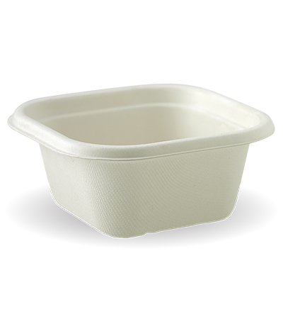 480ml Bio Cane Takeaway White - 600ctn 