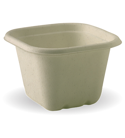 630ml Bio Cane Takeaway Natural - 600ctn