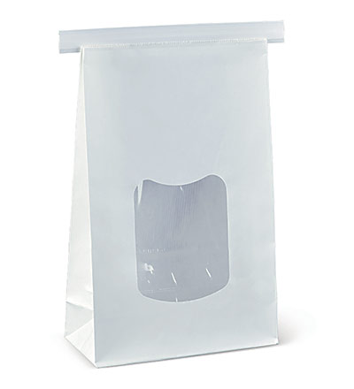 Large Window Tin Tie Bag Ctn 400 