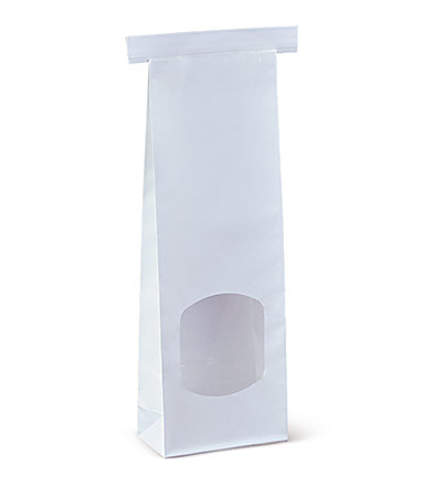 Small Window Tin Tie Bag Ctn 500 