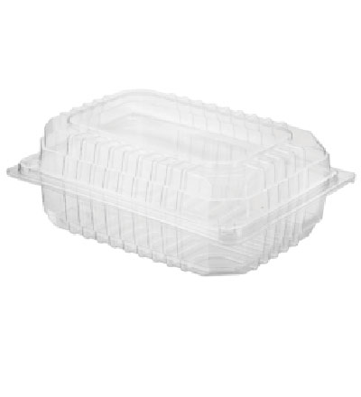 Hinged Lid Small Salad Pack, Eco Smart