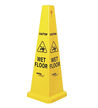 Caution Wet Floor Cone
