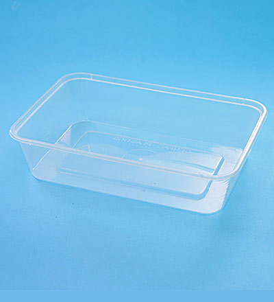 Rect. Container - Clear 500ml  Pkt 50 