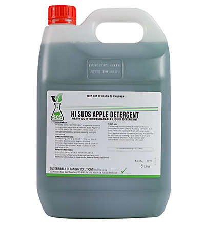 Hi Suds Apple Detergent. 5lt or 15lt