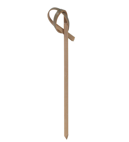 Looped Skewer 120mm - Natural - Pkt 100 