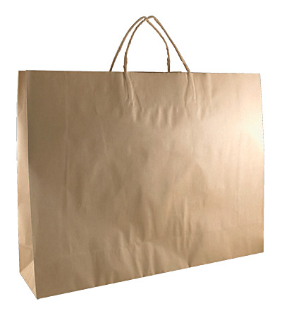 Lge Boutique Kraft Bag Brown 350x450