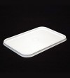 Lids -  Rect. Ribbed Containers - Pkt  50
