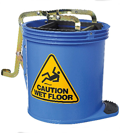 Oates Wringer Mop Bucket, Blue. 15lt