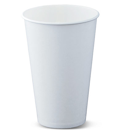 12oz White Cold Cup Ctn 1000